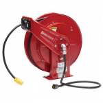 L 70075 123 3 - 12/3 75' Heavy Duty Single Receptacle Power Cord Reel